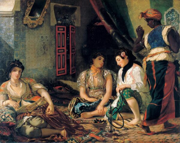 Donne di Algeri nel loro appartamento – Eugène Delacroix Eugène Delacroix 2024-11-21