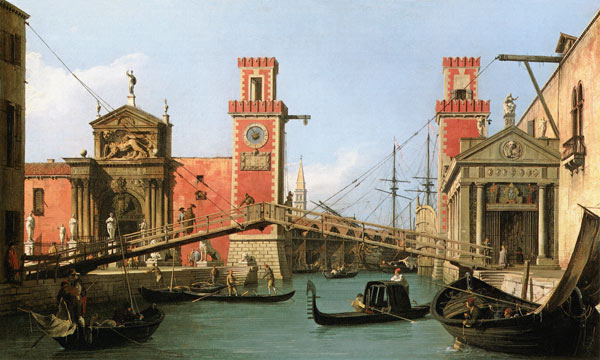 L’ingresso di Arsenal – Giovanni Antonio Canal Canaletto 2024-11-14