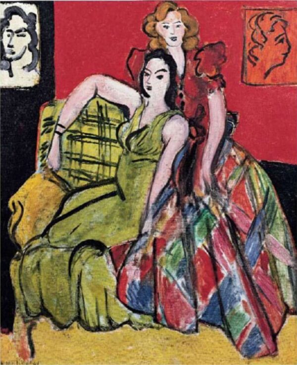 Due ragazze La gonna gialla e la gonna a quadri – Matisse Henri Matisse 2024-11-21