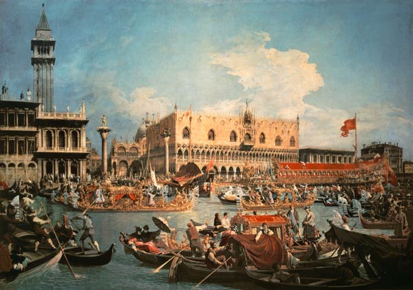 Le Bucentaur davanti al Palazzo dei Dogi – Giovanni Antonio Canal Canaletto 2024-11-14