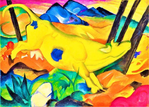 La mucca gialla – Franz Marc Franz Marc 2024-11-14