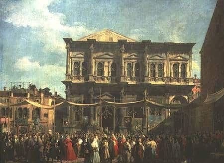 Il Doge visitante la chiesa e la Scuola di San Rocco – Giovanni Antonio Canal Canaletto 2024-11-14