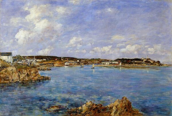 Douarnenez, la baia, vista sull’isola Tristan – Eugène Boudin Eugène Boudin 2024-11-20