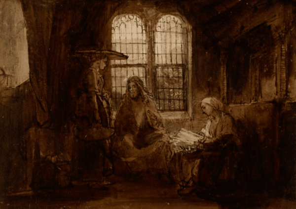 Le Christo che conversa con Marzia e Maria – Rembrandt van Rijn Rembrandt van Rijn 2024-12-03