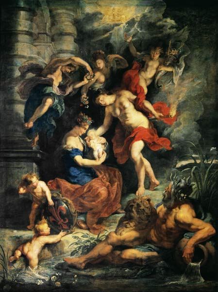 Ciclo dei Medici: La nascita di Maria de’ Medici – Peter Paul Rubens Peter Paul Rubens 2024-09-19