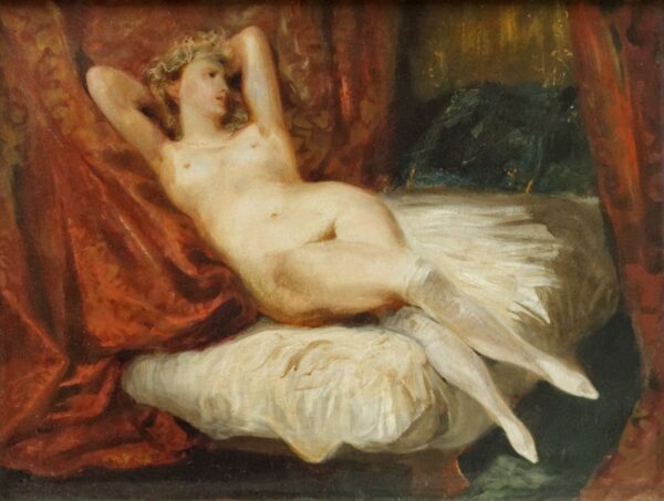 Donna con calze bianche – Eugène Delacroix Eugène Delacroix 2024-11-21