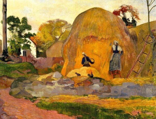 La meule de foin jaune ou la récolte blonde – Paul Gauguin Paul Gauguin 2024-11-14