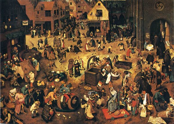 Le Combat de Carnaval et Carême – Pieter Bruegel il Vecchio Pieter Bruegel il Vecchio 2025-01-22