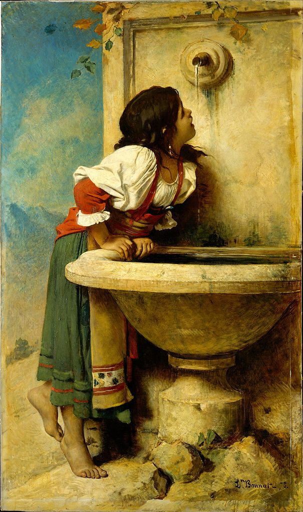 Fille romaine alla fontana – Léon Bonnat Léon Bonnat 2024-09-19