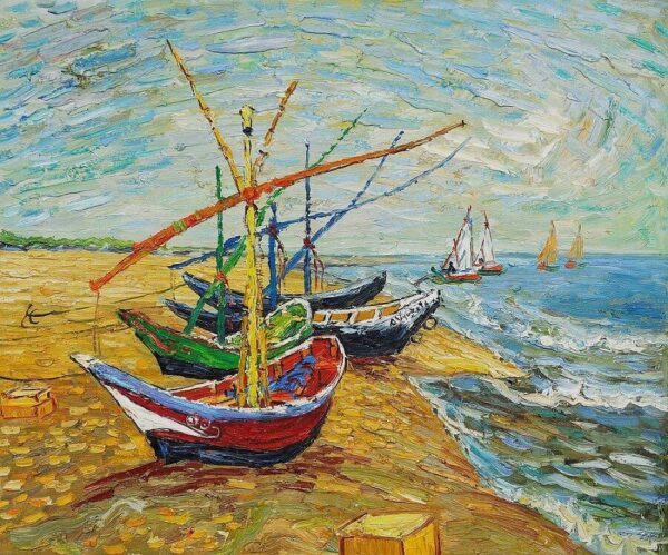 Barche alle Saintes-Maries – Van Gogh Vincent Van Gogh 2024-11-21