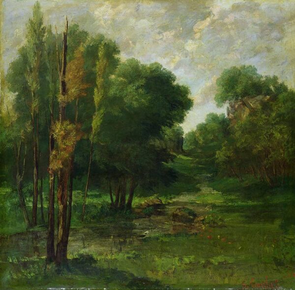 Paesaggio di foresta – Gustave Courbet Gustave Courbet 2024-11-21