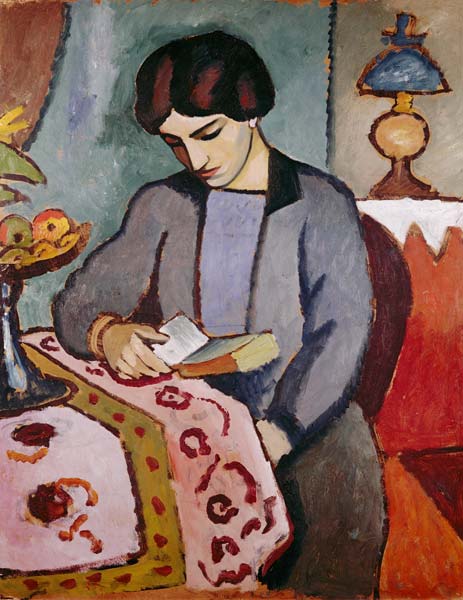 Donna dell’artista (studio su un ritratto) – August Macke August Macke 2025-01-28