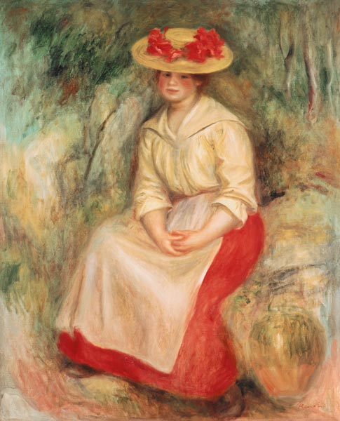 Gabrielle con un cappello di paglia – Pierre-Auguste Renoir Pierre-Auguste Renoir 2024-11-21