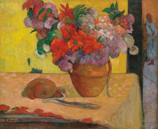 Fiori in un vaso e una bottiglia d’acqua – Paul Gauguin Paul Gauguin 2024-11-14