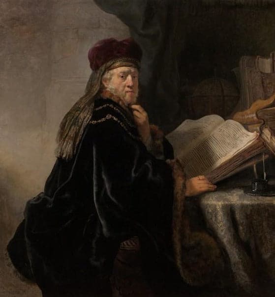 Un erudito seduto a una scrivania – Rembrandt van Rijn Rembrandt van Rijn 2024-12-04