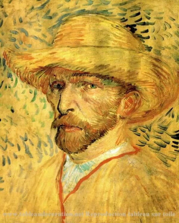 Autoritratto con cappello di paglia – Van Gogh Serie degli Autoritratti di Vincent van Gogh 2024-11-21