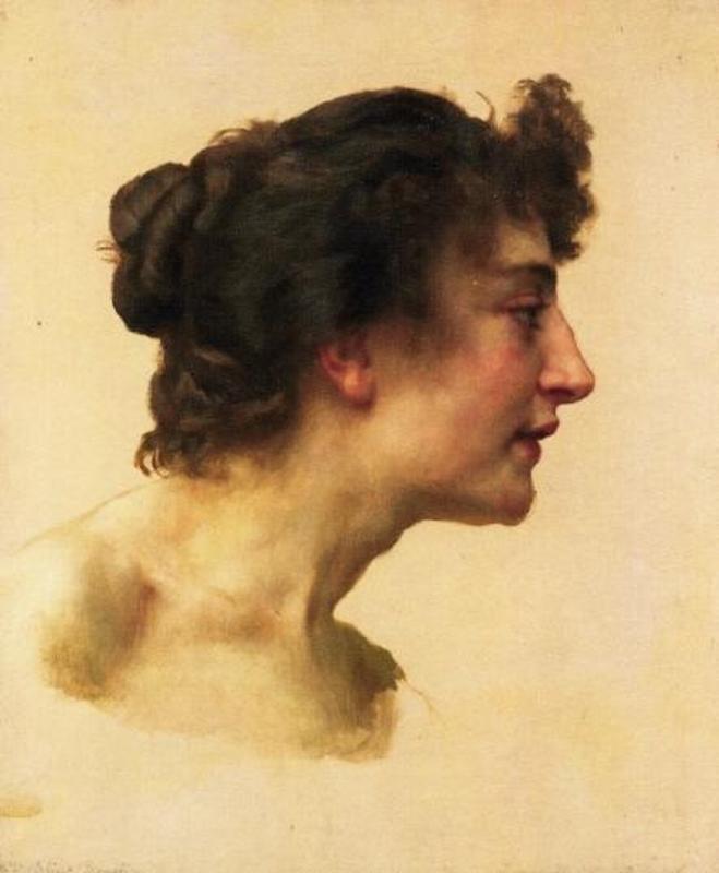 Studio della testa di Elize – William Bouguereau William Bouguereau 2024-09-19