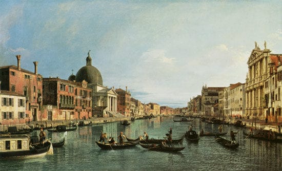 Canale Grande: vista dal Sud-Ovest dalla Chiesa degli Scalzi fino alla Fondamenta della Croce – Canale Giovanni Antonio Canaletto 2024-11-14