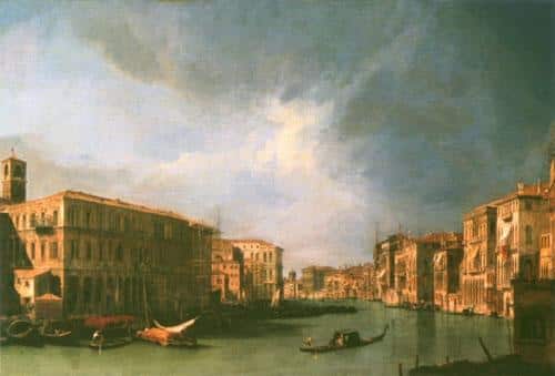 Canale Grande: vista dal nord nelle vicinanze del ponte di Rialto – Giovanni Antonio Canal Canaletto 2024-11-14