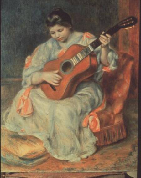 Femme Jouant de la Guitare – Pierre-Auguste Renoir Pierre-Auguste Renoir 2024-11-21