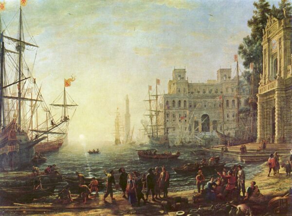 Porto con Villa Medici – Claude Lorrain Claude Lorrain 2024-11-21