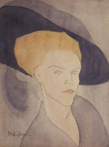 Testa di una donna con un cappello – Amadeo Modigliani 2024-11-21