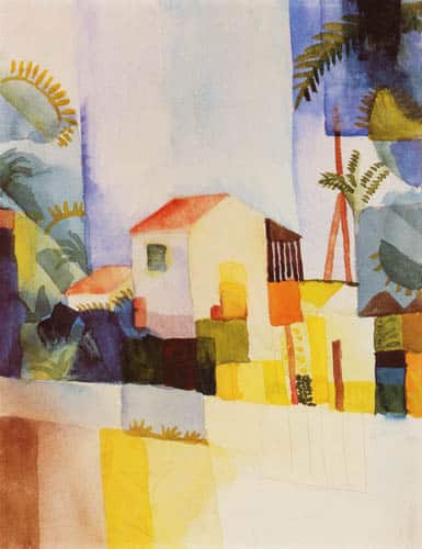 La maison claire – August Macke August Macke 2025-01-28