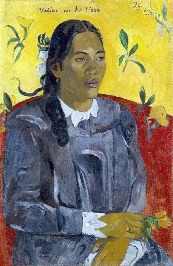 Donna con un fiore – Paul Gauguin Paul Gauguin 2024-11-14