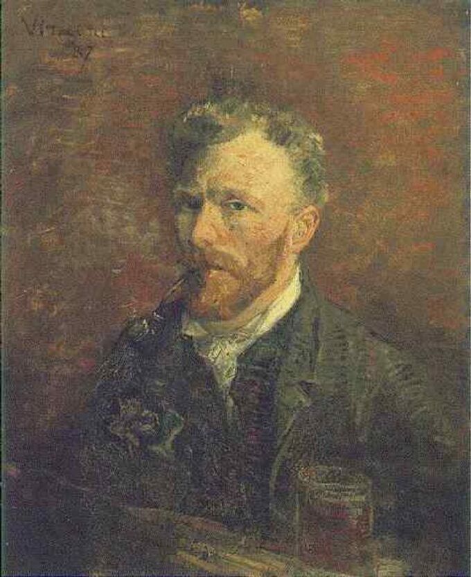 Autoritratto con pipa e bicchiere – Van Gogh Serie degli Autoritratti di Vincent van Gogh 2024-09-20