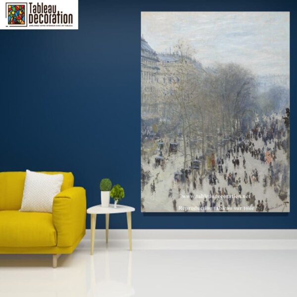 Boulevard des Capucines – Tableau Monet Claude Monet 2024-11-21 2