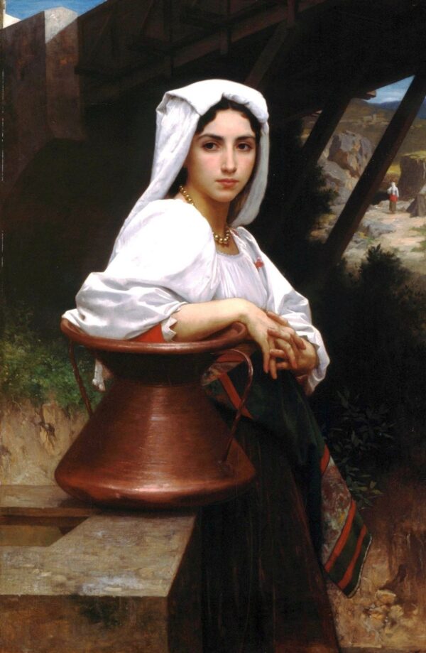 Ragazza italiana che disegna l’acqua – William Bouguereau William Bouguereau 2024-11-21