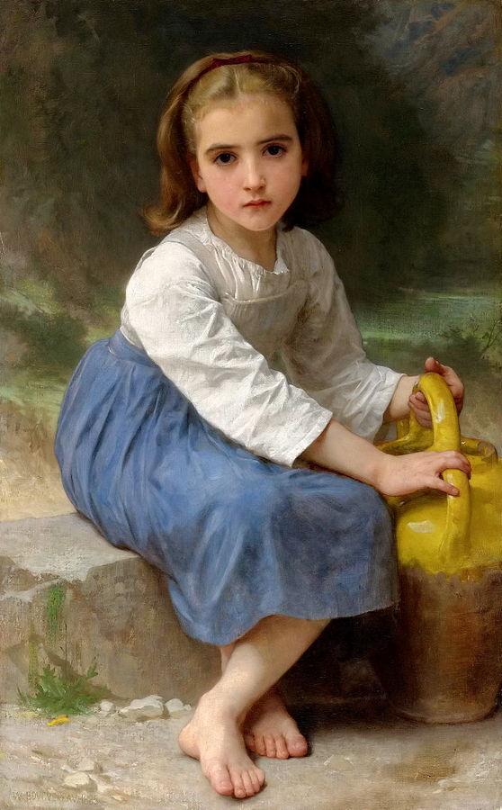 Giovane ragazza con una brocca – William Bouguereau William Bouguereau 2024-09-19