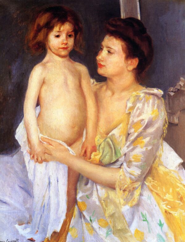 Jules che viene lasciato asciugare da sua madre – Mary Cassatt Mary Cassatt 2024-11-14