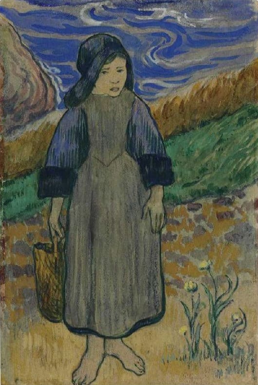 Giovane donna bretone al mare – Paul Gauguin Paul Gauguin 2024-11-14