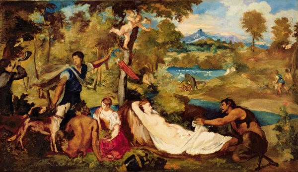 Jupiter et Antiope – Edouard Manet Édouard Manet 2024-11-14