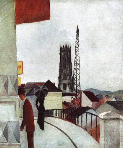 Cattedrale a Friburgo in Svizzera – August Macke August Macke 2025-01-28