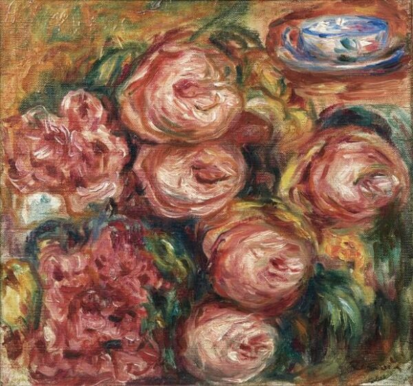 Composizione con rose e una tazza di tè – Pierre-Auguste Renoir Pierre-Auguste Renoir 2024-11-21