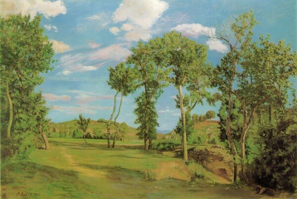 Paesaggio sulle rive del Lez – Frédéric Bazille Frédéric Bazille 2024-11-21