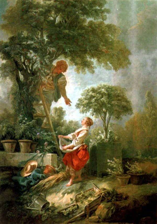 Paesaggio con raccoglitrice di ciliegie – François Boucher François Boucher 2024-11-14