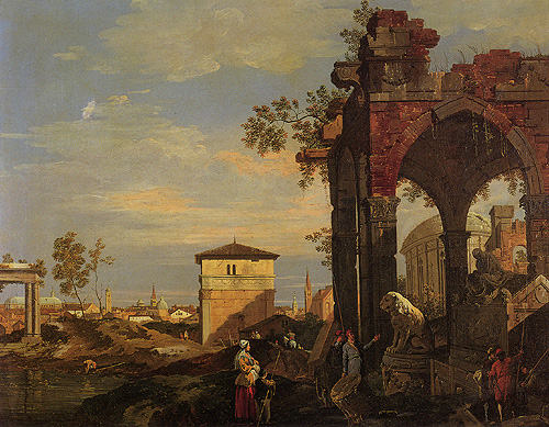 Paesaggio con rovine – Giovanni Antonio Canal Canaletto 2024-11-14