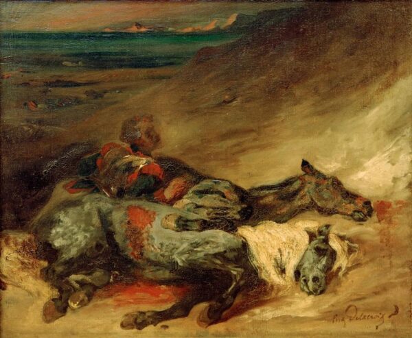 I due cavalli morti sul campo di battaglia – Eugène Delacroix Eugène Delacroix 2024-11-21