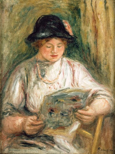 Femme lisant – Pierre-Auguste Renoir Pierre-Auguste Renoir 2024-11-21