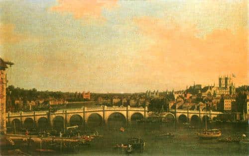 Londra: Ponte di Westminster in riparazione – Giovanni Antonio Canal Canaletto 2024-11-14