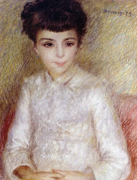 Ritratto di una ragazza con i capelli castani – Pierre-Auguste Renoir Pierre-Auguste Renoir 2024-09-20