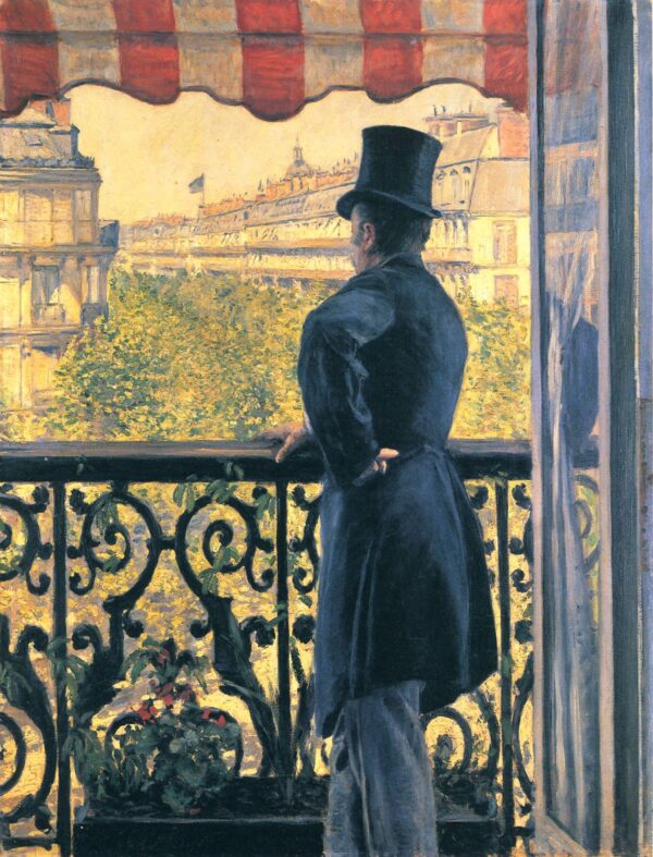 Uomo su un balcone boulevard Haussmann – Caillebotte Gustave Caillebotte 2025-01-30