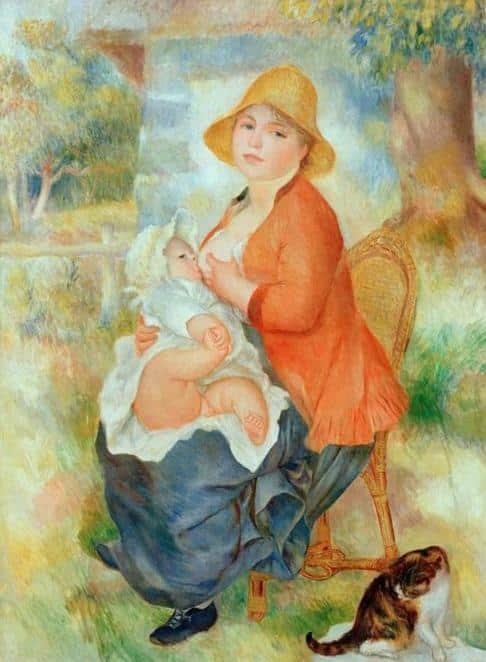 Maternità. Donna che allatta il suo bambino – Pierre-Auguste Renoir Pierre-Auguste Renoir 2024-11-22