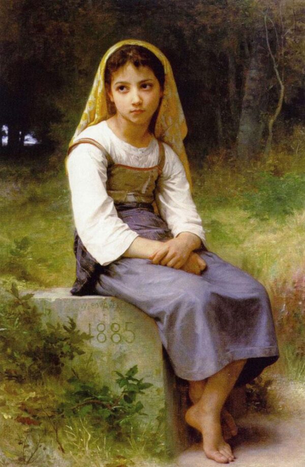 Méditation di William Bouguereau William Bouguereau 2024-11-21