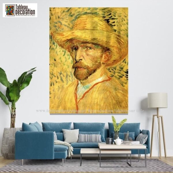 Autoritratto con cappello di paglia – Van Gogh Serie degli Autoritratti di Vincent van Gogh 2024-11-21 6