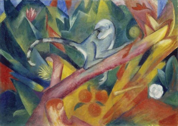 La scimmia – Franz Marc Franz Marc 2024-11-14