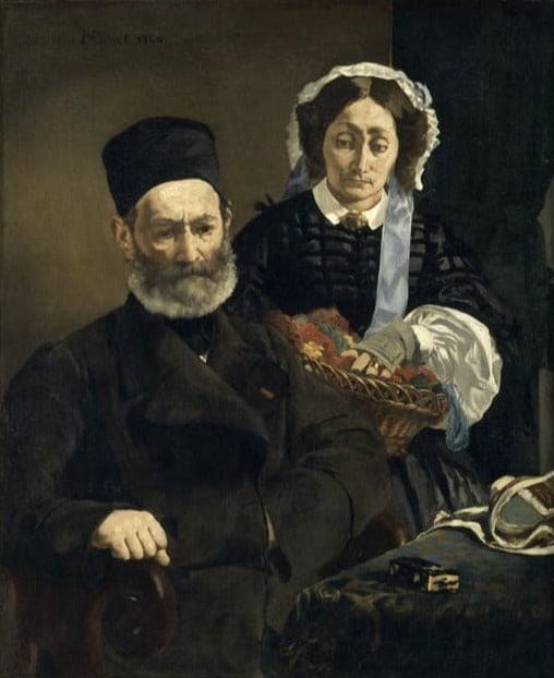 Signor e Signora Auguste Manet – Edouard Manet Édouard Manet 2024-11-21